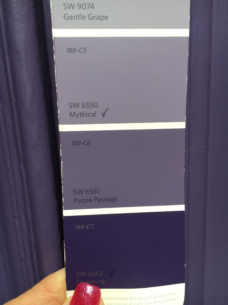 purple passage sherwin williams