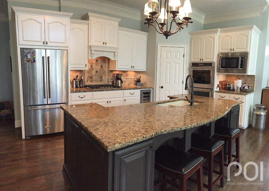 Kitchen in Sea Salt SW 6204 Patsy Overton Interiors